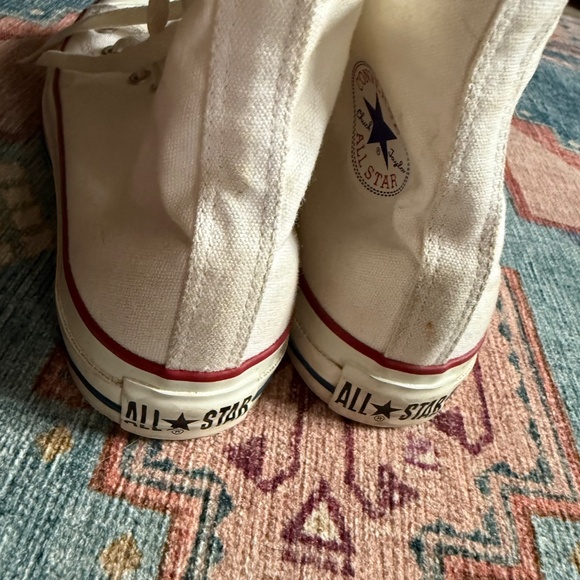 Converse All Stars - High Top - White - W9, M7 - Picture 3 of 7